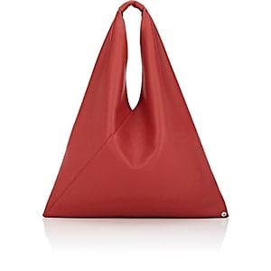 Mm6 Maison Margiela Women's Triangle Bag-red