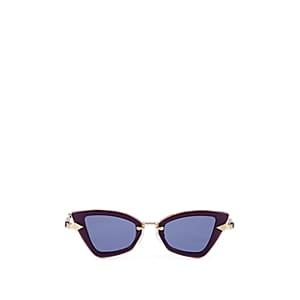 Karen Walker Women's Bad Apple Sunglasses - Blue