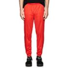 Adidas Originals By Alexander Wang Men's Graphic Jersey Track Pants-red