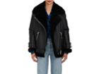Acne Studios Women's Velocite Leather Oversized Jacket