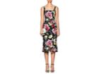 Dolce & Gabbana Women's Floral Crepe Fitted Sheath Dress