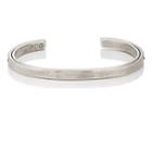 Title Of Work Women's Double-band Hinged Cuff-silver