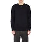 Helmut Lang Men's Sponge Fleece Sweatshirt-black