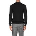 Barneys New York Men's Wool Turtleneck Sweater-black