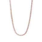 Jennifer Meyer Women's Pink Sapphire Tennis Necklace-pink