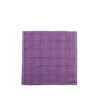Simonnot Godard Men's Checked Cotton Pocket Square - Lilac