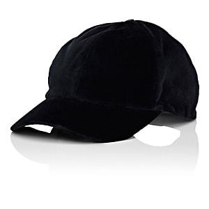 Vianel Men's Velvet Baseball Cap - Black