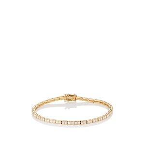 Tate Union Women's Diamond Tennis Bracelet-gold