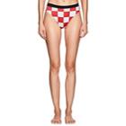 Solid & Striped Women's Malibu Bikini Bottom-red