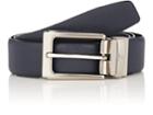 Barneys New York Men's Reversible Saffiano Leather Belt