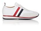Thom Browne Men's Stripe-appliqud Suede & Tech-canvas Sneakers