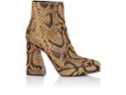 Proenza Schouler Women's Block-heel Stamped-leather Ankle Boots