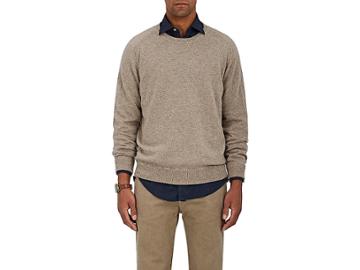 Massimo Alba Men's Cashmere Stockinette-stitched Sweater