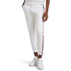 Thom Browne Women's Striped Cotton Sweatpants - White