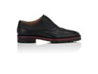 Christian Louboutin Men's Charlie Me Grained Leather Wingtip Balmorals