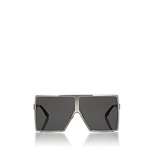 Saint Laurent Men's Sl182 Betty Sunglasses-white