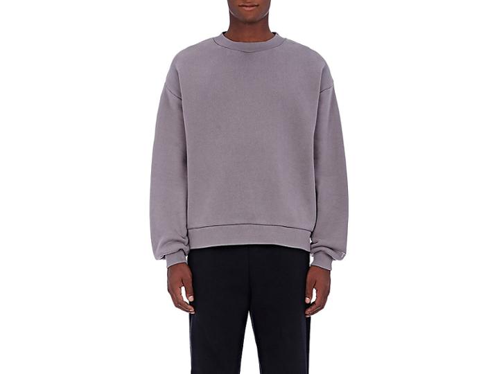 T By Alexander Wang Men's French Terry Oversized Sweatshirt