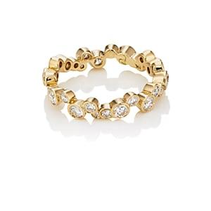 Pamela Love Fine Jewelry Women's Small Paillette Band - Gold