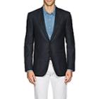 Isaia Men's Sanita Wool-cashmere Two-button Sportcoat-blue