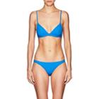 Rochelle Sara Women's Garine Triangle Bikini Top-lt. Blue