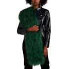 Barneys New York Women's Lamb Fur Scarf - Green