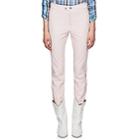 Isabel Marant Women's Nila Cotton-blend Crop Flared Pants - Pink