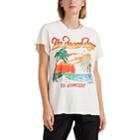 Madeworn Women's Beach Boys Cotton T-shirt - White