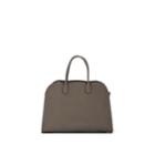 The Row Women's Margaux 15 Leather Satchel - Gray