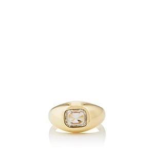 Ambre Victoria Women's White Diamond Ring - Gold