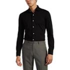Boglioli Men's Cotton Jersey Shirt - Black