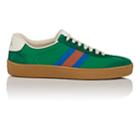 Gucci Women's Canvas & Suede Sneakers - Green