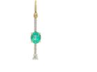 Irene Neuwirth Women's Emerald & Diamond Drop Earring