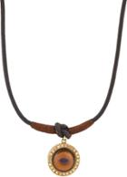 Devon Page Mccleary Doll Eye Pendant Necklace-colorless