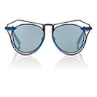 Karen Walker Women's Marguerite Sunglasses - Blue Metallic