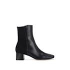 Gianvito Rossi Women's Leather & Tech-knit Ankle Boots - Black
