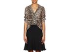 Barneys New York Women's Leopard-print Silk Blouse