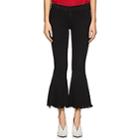 Icons Women's Low-rise Crop Flare Jeans-black