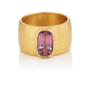 Malcolm Betts Women's Pink Sapphire Ring-pink