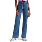 J Brand Women's Sukey High-rise Wide-leg Jeans - Blue