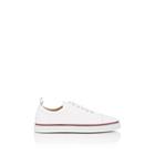 Thom Browne Men's Leather Sneakers-white