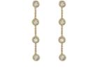 Jennifer Meyer Women's Four-bezel Chain Drop Earrings