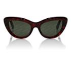 Balenciaga Women's Ba 129 Sunglasses - Red, Green