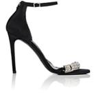 Calvin Klein 205w39nyc Women's Camelle Suede Sandals-black