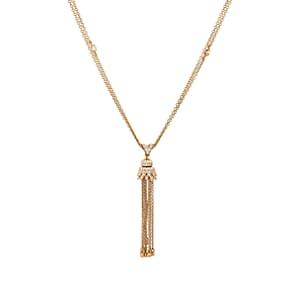 Sara Weinstock Women's Tassel Pendant Necklace - Gold