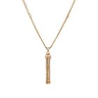 Sara Weinstock Women's Tassel Pendant Necklace - Gold