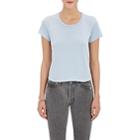 Re/done Women's 1950s Boxy Tee-blue