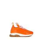 Versace Women's Chain Reaction Sneakers - Orange