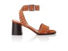 Derek Lam Women's Jacquix Embellished Suede Sandals
