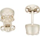 Deakin & Francis Men's Skull Cufflinks - Silver
