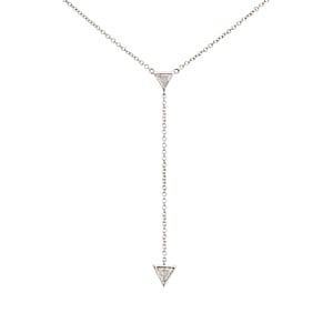Jennifer Meyer Women's White Diamond & White Gold Lariat Necklace